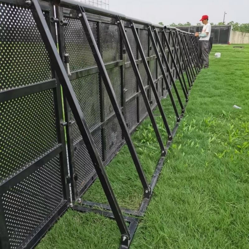 Galvanized Crowd ·Safety Barrier for festivals Galvanized Crowd ·Safety Barrier for festivals